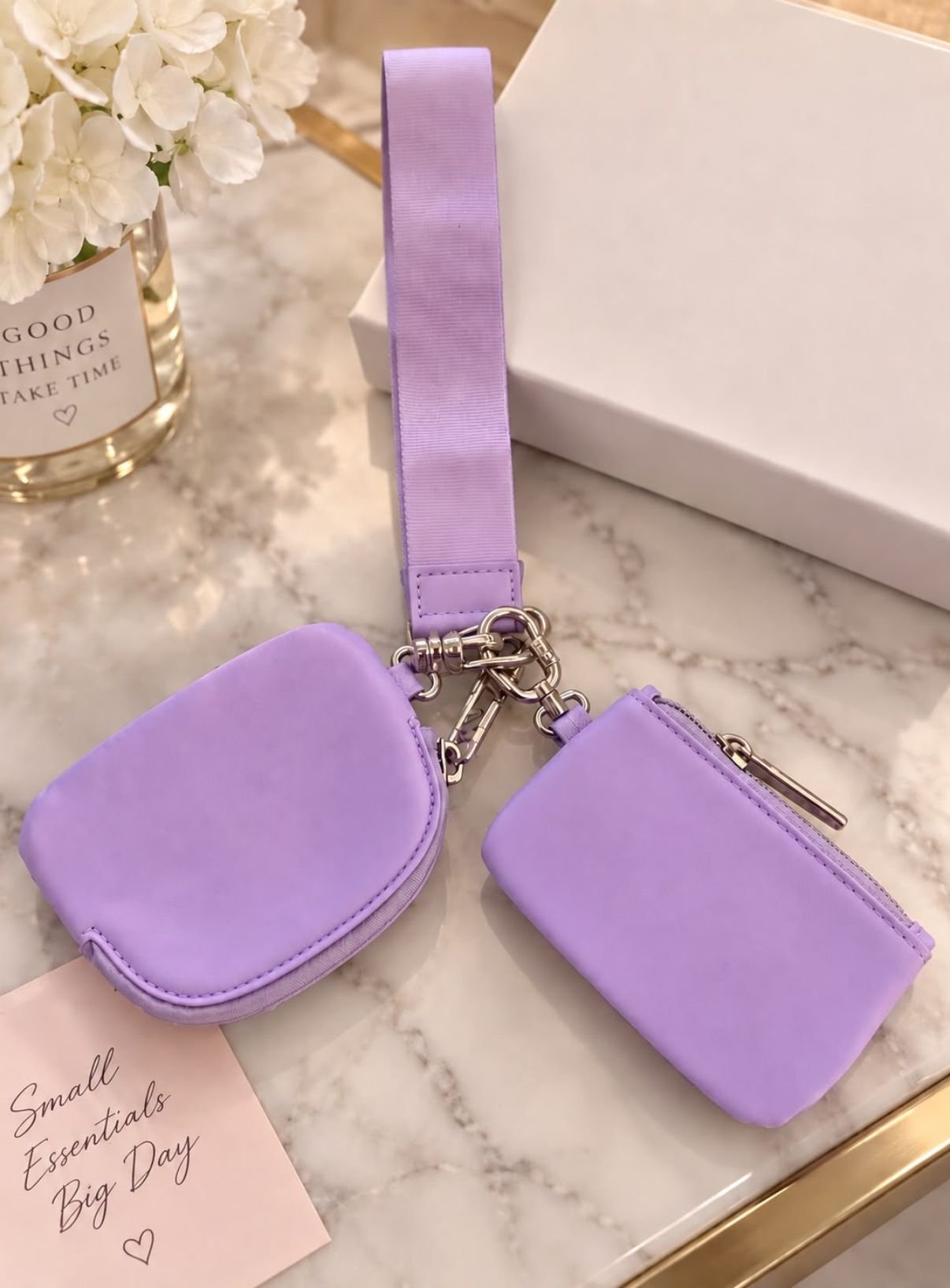 Dual Pouch Wristlet - Image 4